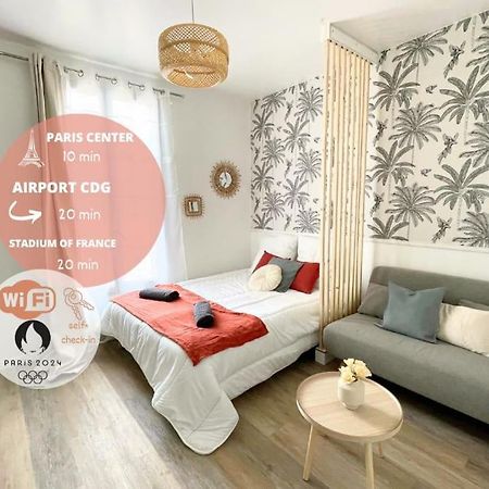 Studio 10Min Paris Centre I Cdg Drancy Exteriör bild
